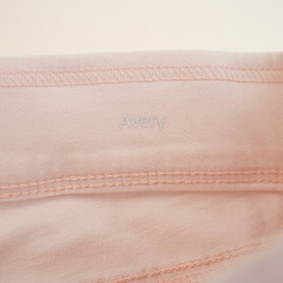 Gloria‎ Vanderbilt Avery Pink Floral Embroidered Capri Denim Jeans -6- 31 / 17.5 - Picture 7 of 8